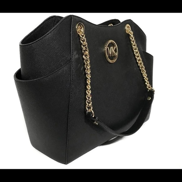 Michael Kors Chain Jet Set Tote Bag - Picture 2 of 9